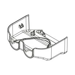 Bosch Abdeckkappe Kabelseitig; Montage Der Rail Oberhalb Der PowerTube BBP37YY