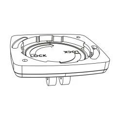 Bosch Montageplatte Intuvia 100 BHU3200