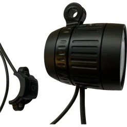 Busch & Müller Busch + M&uuml;ller Scheinwerfer E-Bike, IQ-XM 120/170 Lux, DC 9-48V, 16W, ALU Schwarz, Solo, H&auml;ngend 168VU35, Oem