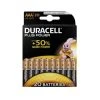 Duracell Batterie AAA LR03 1.5V Akaline MN2400, Blister &agrave; 20 St&uuml;ck -E-Bike Zubehör duracell batterie aaa lr03 15v akaline mn2400 blister a 20 stueck