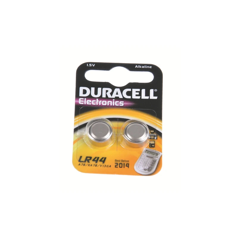 Duracell Batterie LR44 1.5V Lithium Knopfzelle 2er-Blister 3 Duracell Batterie LR44 1.5V Lithium Knopfzelle 2er-Blister