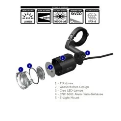 Giant Beleuchtung / Recon-E HL100 StVZO - Zulassung / 410lm / Side Mount Halter Und Giant Kabel Im Lieferumfang Enthalten 10 Giant Beleuchtung / Recon-E HL100 StVZO - Zulassung / 410lm / Side Mount Halter Und Giant Kabel Im Lieferumfang Enthalten -E-Bike Zubehör giant beleuchtung recon e hl100 stvzo zulassung 410lm side mount halter und giant kabel im lieferumfang enthalten4