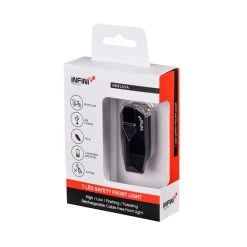 Infini Vorderlicht Mini Lava I-261W Schwarz -E-Bike Zubehör infini vorderlicht mini lava i 261w schwarz4