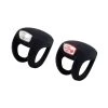 Knog Lichtset Frog Strobe Front Und Rear Incl Batterien Black -E-Bike Zubehör knog lichtset frog strobe front und rear incl batterien black