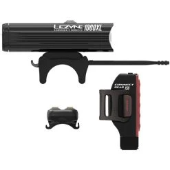 Lezyne Connect Drive Pro 1000XL / Strip Connect Pair Black -E-Bike Zubehör lezyne connect drive pro 1000xl strip connect pair black2