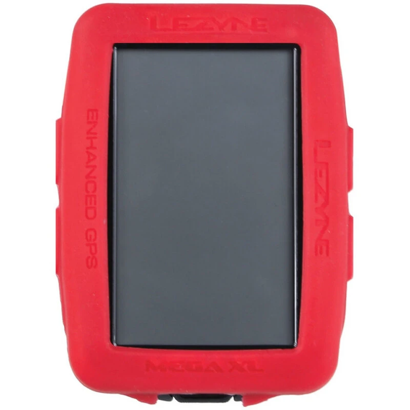 Lezyne Mega XL GPS Cover Red 3 Lezyne Mega XL GPS Cover Red
