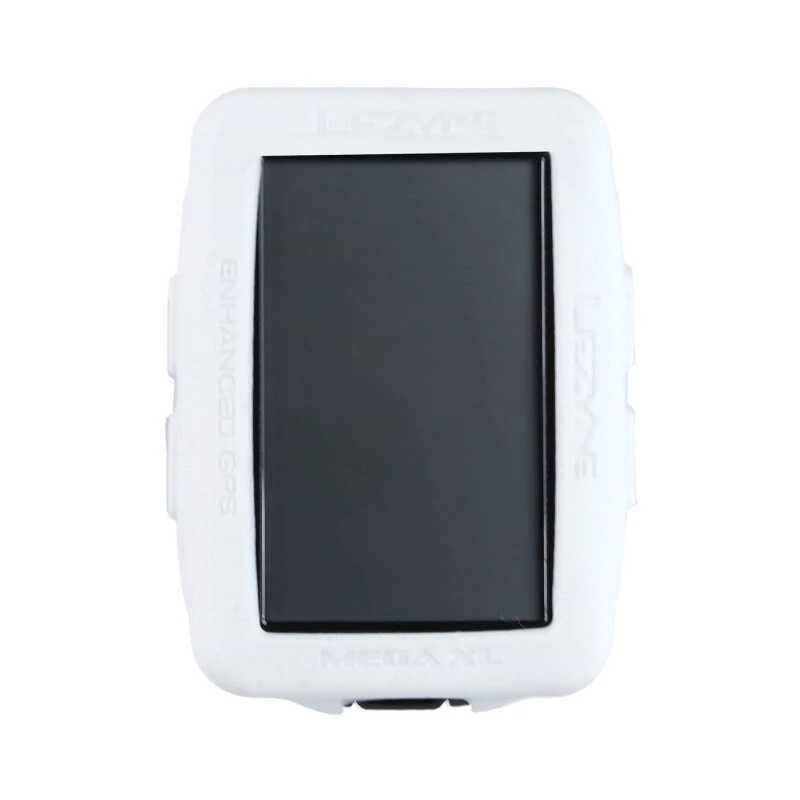 Lezyne Mega XL GPS Cover White 3 Lezyne Mega XL GPS Cover White