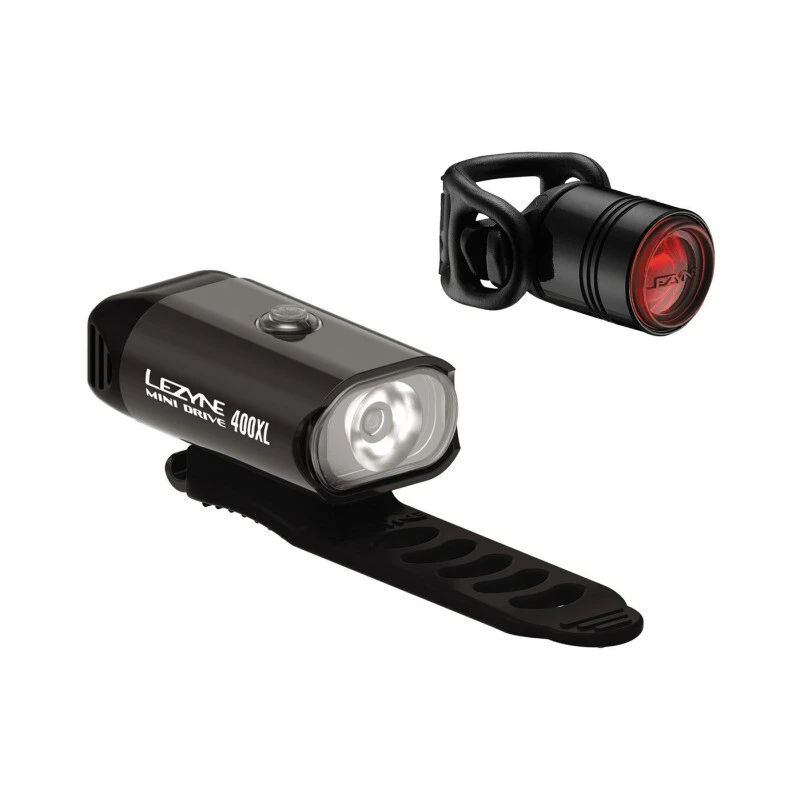 Lezyne Mini Drive 400 / Femto Drive Pair Black 3 Lezyne Mini Drive 400 / Femto Drive Pair Black