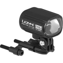 Lezyne Vorderlicht E-Bike Power STVZO Pro E115 Switch Black, 115Lux, 310Lm, Fork/Stem Mount, 130cm Wire