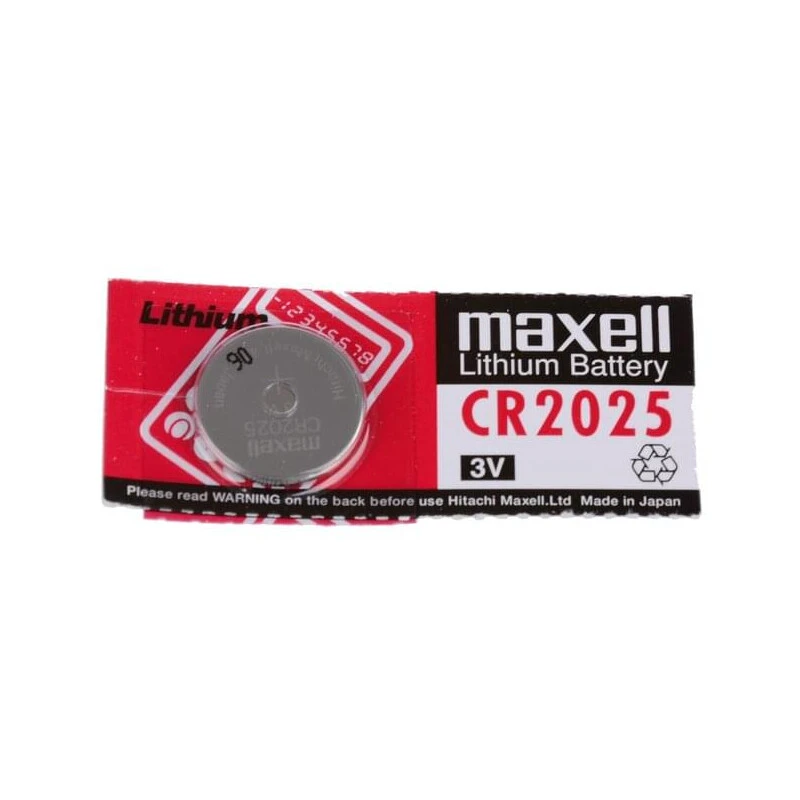 Maxell Batterie CR2025 Lithium Knopf 3V 3 Maxell Batterie CR2025 Lithium Knopf 3V