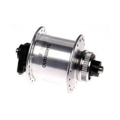 Shimano Nabendynamo DH-UR700 Center-Lock 100 Mm 36-Loch 6V/3W QR Silber Box