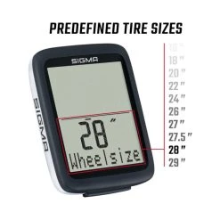 Sigma Computer BC 10.0 WR Kabelgebunden Schwarz/weiss -E-Bike Zubehör sigma computer bc 100 wr kabelgebunden schwarz weiss7