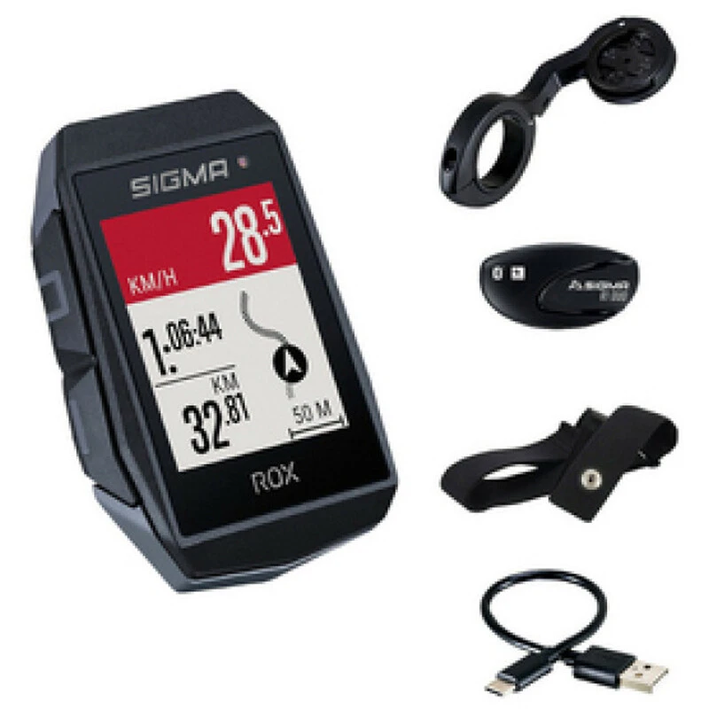 Sigma Computer ROX 11.1 EVO GPS HR, 01032, Kabellos, Herzfrequenz, Höhenmessung, Schwarz, E-bike Kompatibel 4 Sigma Computer ROX 11.1 EVO GPS HR, 01032, Kabellos, Herzfrequenz, Höhenmessung, Schwarz, E-bike Kompatibel – Bild 2