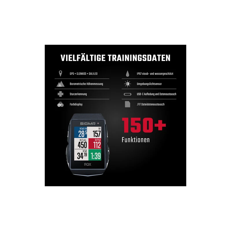 Sigma Computer ROX 11.1 Evo GPS Set Schwarz 7 Sigma Computer ROX 11.1 Evo GPS Set Schwarz – Bild 5