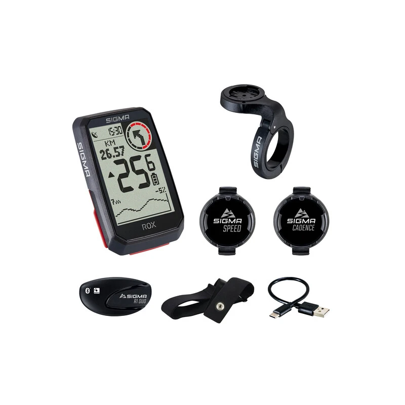 Sigma Computer ROX 4.0 GPS Set Schwarz 3 Sigma Computer ROX 4.0 GPS Set Schwarz