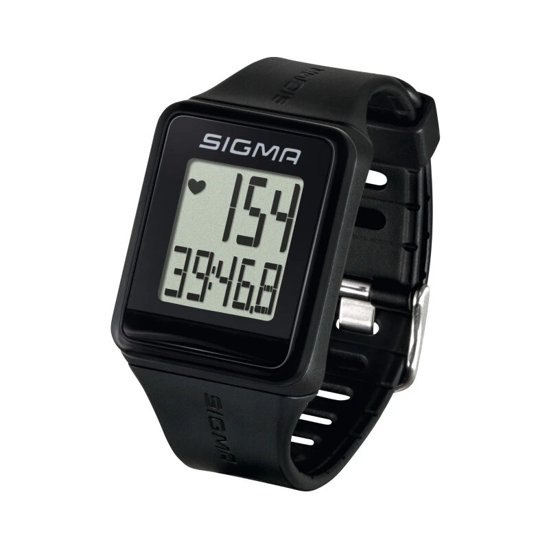 Sigma Pulsuhr ID Go, 24500, Schwarz 4 Sigma Pulsuhr ID Go, 24500, Schwarz – Bild 2