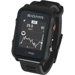 Sigma Pulsuhr ID TRI Basic Triathlon, 24200, Schwarz