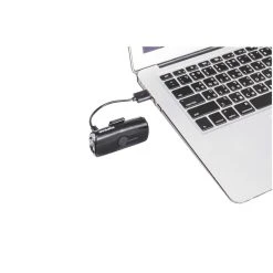 Topeak Headlux Dual USB Helmlampe, Schwarz Helmlampe, 140 Lumen Vorne, 10 Lumen Hinten, USB -E-Bike Zubehör topeak headlux dual usb helmlampe schwarz helmlampe 140 lumen vorne 10 lumen hinten usb4