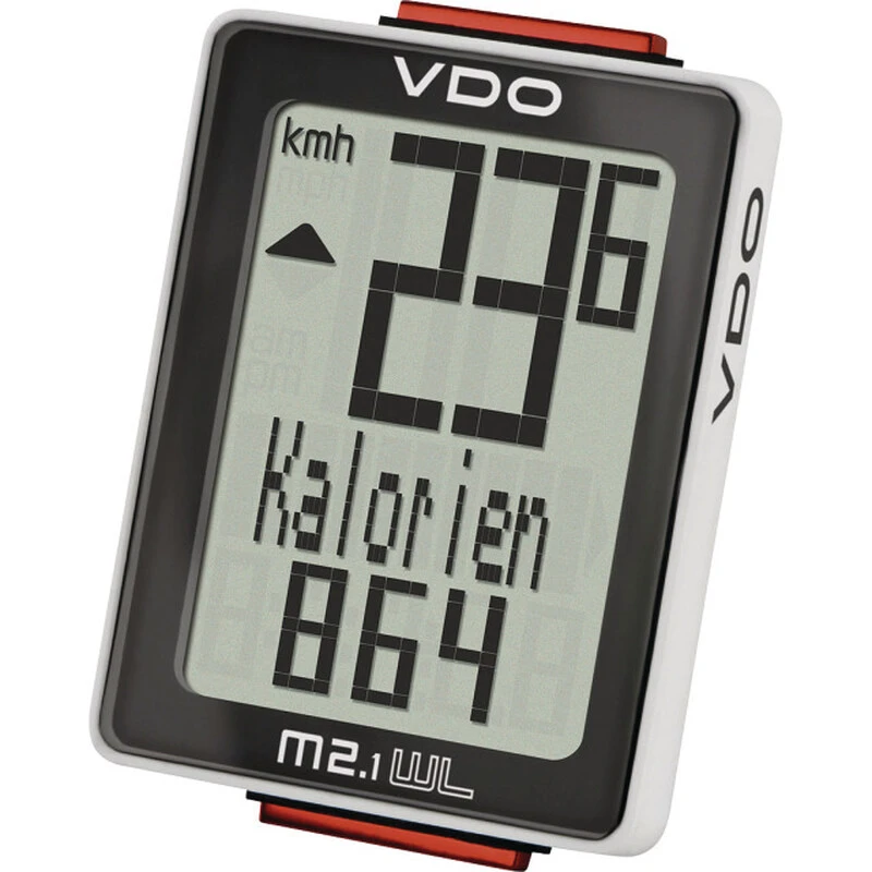 VDO Computer M2.1 WL Kabellos Analog Schwarz-weiss 3 VDO Computer M2.1 WL Kabellos Analog Schwarz-weiss