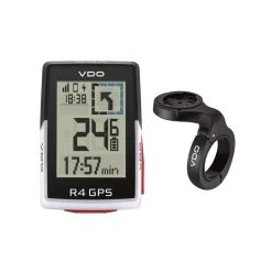 VDO Computer R4 GPS Basic Schwarz/weiss -E-Bike Zubehör vdo computer r4 gps basic schwarz weiss4