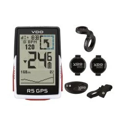 VDO Computer R5 GPS Sensor-Set Schwarz/weiss